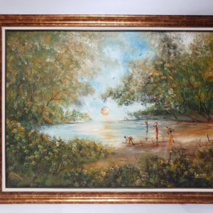 Le paysage - 140/104 cm