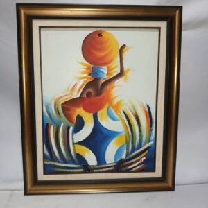 Femme battante - 50/40 cm