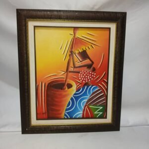 La femme forte et courageuse - 50/40 cm