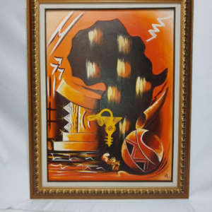 L'Afrique et ses richesses - 80/60 cm