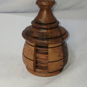 Grand couvert en bois d'ébène
